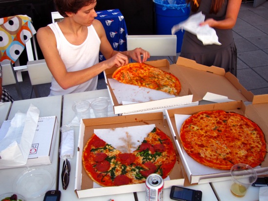 pizza + food