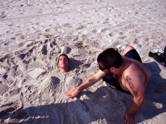 sand