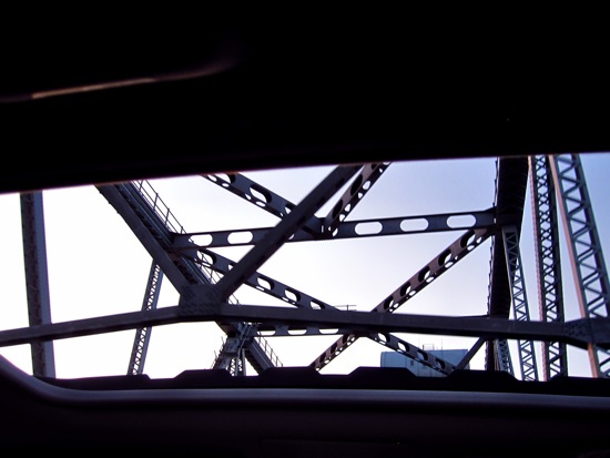 driving + bridge