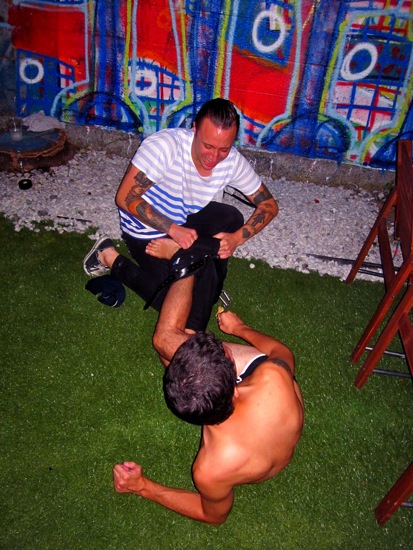wrestle