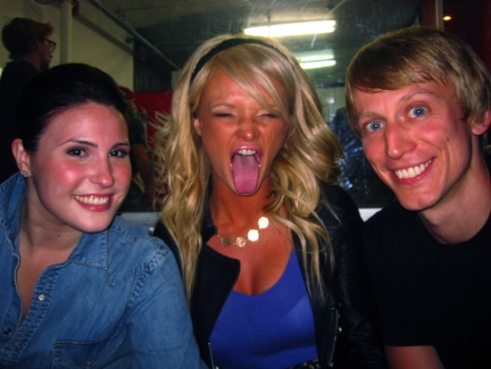 me + strangers