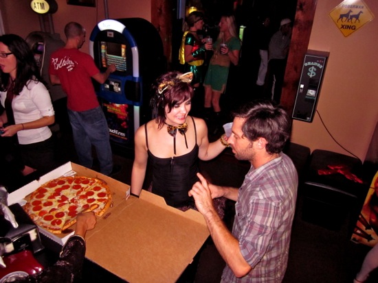 pizza + matt