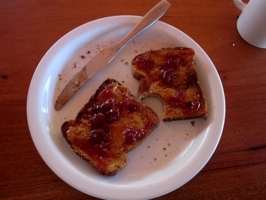 food + toast