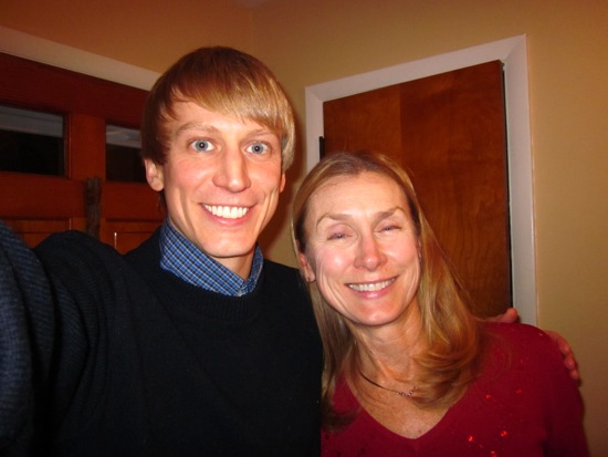 me + mom