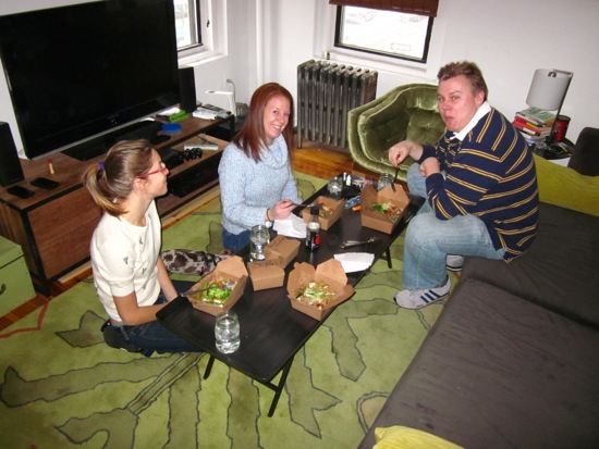 amy b, brett, meredith
