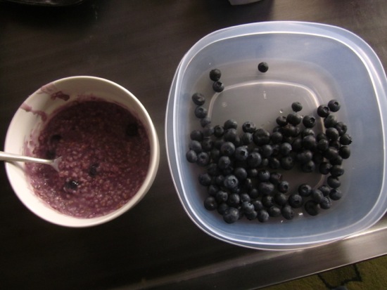 blueberries