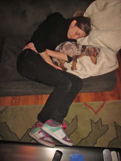 asleep