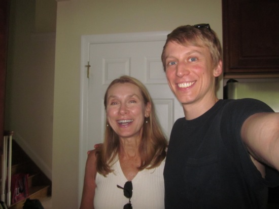 me + mom