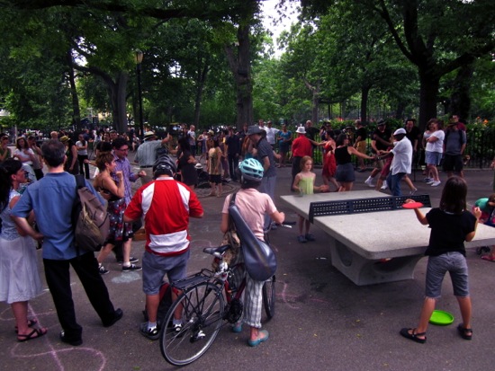 crowd