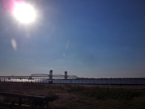 driving + bridge