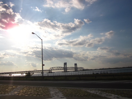 driving + bridge