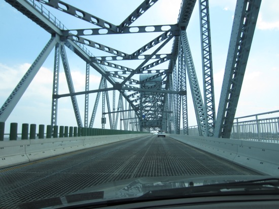 driving + bridge