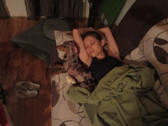 asleep