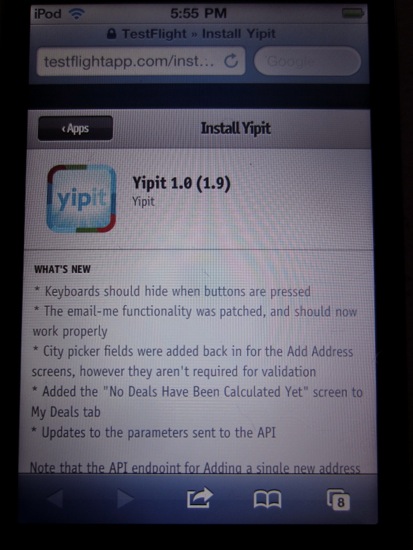work + yipit