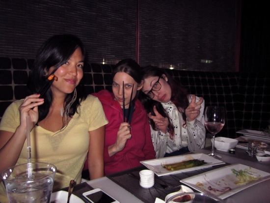 amanda, cynthia, meredith