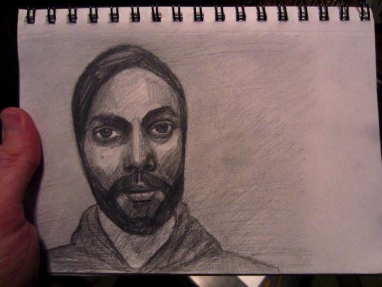 vin + drawing