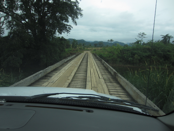 driving + bridge