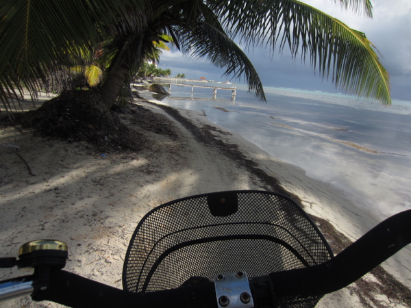 biking