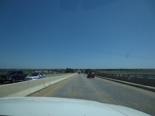 driving + bridge