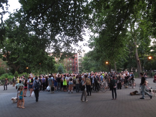 crowd