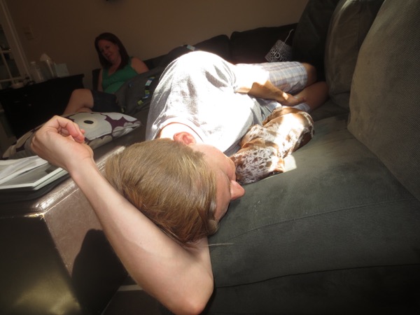 asleep