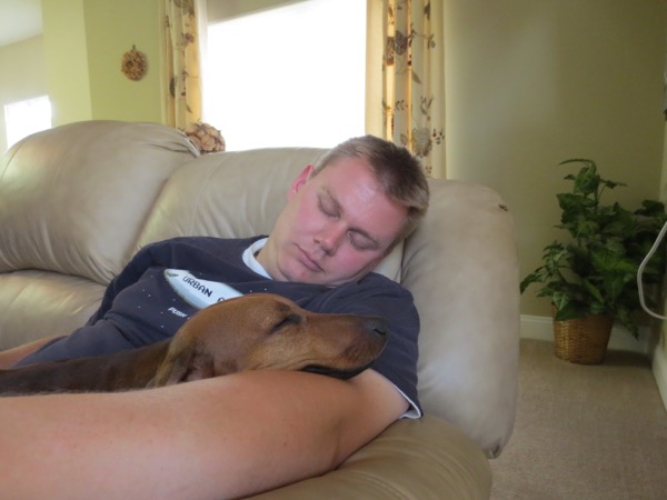 asleep