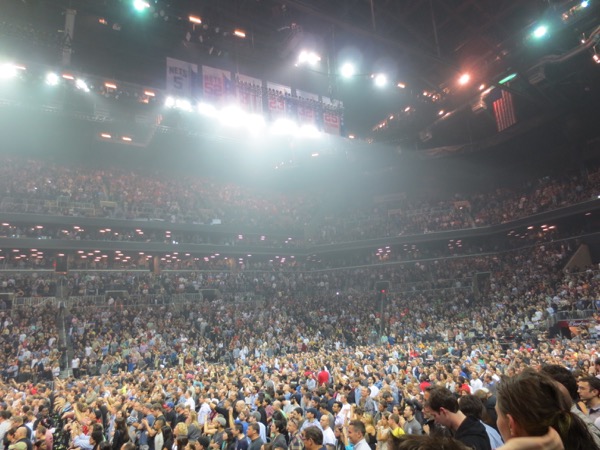 crowd