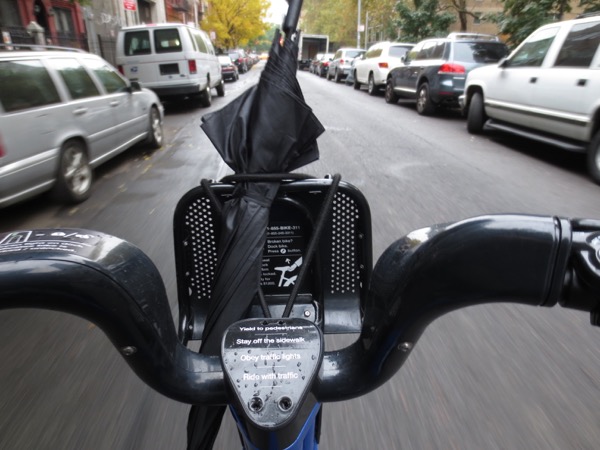 biking