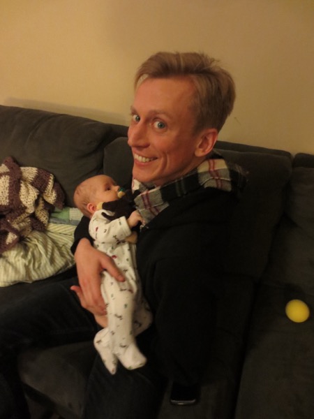 me + baby