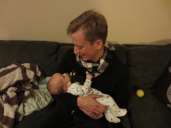 me + baby