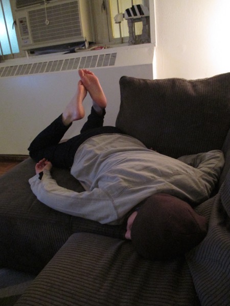 passed out