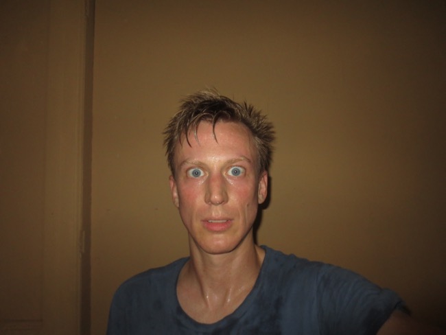 sweaty
