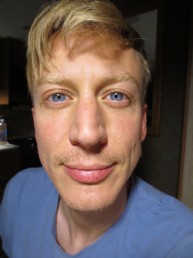 comedy facial hair