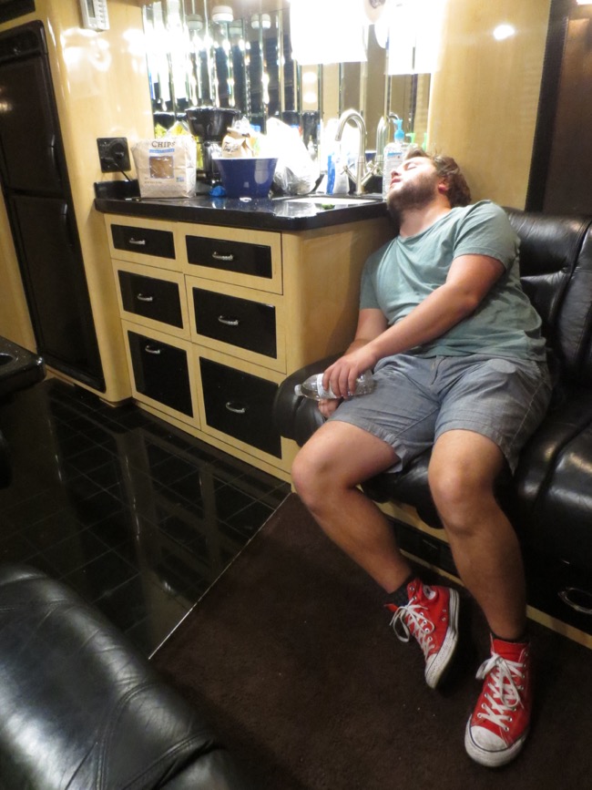 asleep