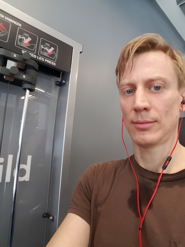 sweaty